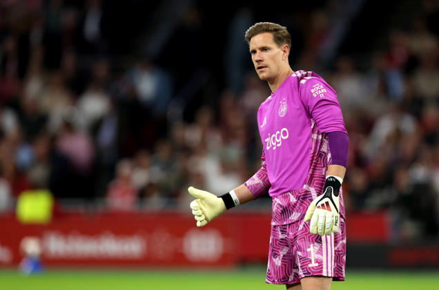 AMSTERDAM - AFC Ajax Amsterdam goalkeeper Marc Ter Stegen during the Vriendenloterij Eredivisie match between Ajax and PSV at Johan Cruijff ArenA on 5 September 2026 in Amsterdam, Nederland. PETER LOUS EYE4IMAGES DeFodi Images -