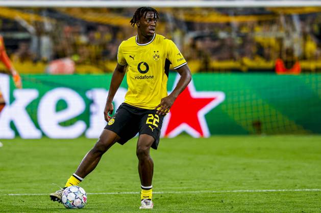 DORTMUND - Joane Gadou of Borussia Dortmund dribbles with the ball during the UEFA Champions League match between Borussia Dortmund and Villarreal CF at Signal Iduna Park on 08 September 2026 in Dortmund, Germany. MARCEL TER BALS ANP UEFA Champions League 2026 27 xVIxANPxSportx xMarcelxterxBalsxIVx 567684017 originalFilename: 567684017