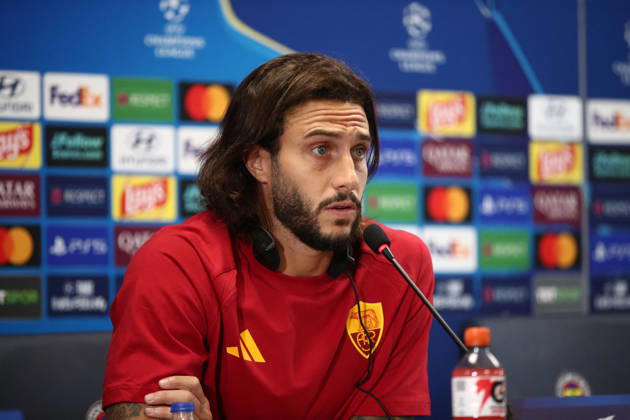 SOCCER - UEFA Champions League - AS Roma - press conference, PK, Pressekonferenz Photo by IPA ABACAPRESS.COM88325041 - September 9, 2026 Champions League: Press Conference and Roma Training Sessions in Istanbul. Pictured: Hermoso (Photo by Gino Mancini) Istanbul Turkey Copyright: xIPAxSport ABACAx