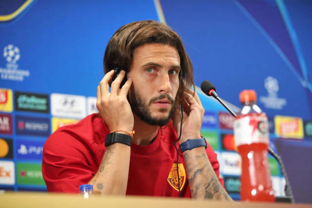 SOCCER - UEFA Champions League - AS Roma - press conference, PK, Pressekonferenz Photo by IPA ABACAPRESS.COM88325040 - September 9, 2026 Champions League: Press Conference and Roma Training Sessions in Istanbul. Pictured: Hermoso (Photo by Gino Mancini) Istanbul Turkey Copyright: xIPAxSport ABACAx