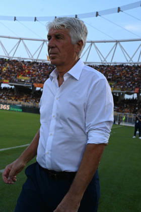 IPA88346260 - Gian Piero Gasperini (Head Coach of AS Roma) during the US Lecce vs. AS Roma Serie A soccer match in Lecce, Italy, on August 31, 2026 Copyright: xPasqualexGolia IPAxSportx xx IPA88346260