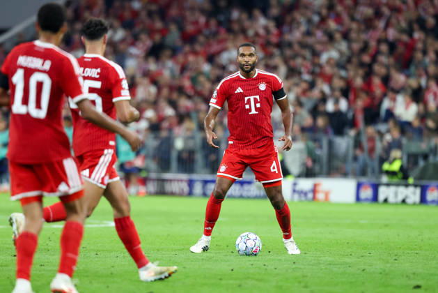 Jonathan Tah (FC Bayern Muenchen, 04) mit Ball, GER, FC Bayern Muenchen vs. FK Bodo Glimt, Fussball, UEFA Champions League, Liga-Phase, 1. Spieltag, Saison 2026 2027, 10.09.2026, GER, FC Bayern Muenchen vs. FK Bodo Glimt, Fussball, UEFA Champions League, Liga-Phase, 1. Spieltag, Saison 2026 2027, 10.09.2026 Muenchen Copyright: xEibner-Pressefoto JennixMaulx EP_JML