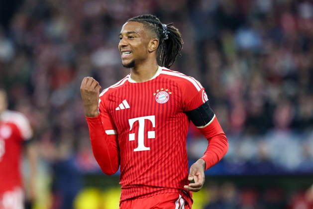 Michael Olise (FC Bayern Muenchen, 17) gestikuliert, Geste, Gestik, Freisteller, GER, FC Bayern Muenchen vs. FK Bodo Glimt, Fussball, UEFA Champions League, Liga-Phase, 1. Spieltag, Saison 2026 2027, 10.09.2026, GER, FC Bayern Muenchen vs. FK Bodo Glimt, Fussball, UEFA Champions League, Liga-Phase, 1. Spieltag, Saison 2026 2027, 10.09.2026 Muenchen Copyright: xEibner-Pressefoto JennixMaulx EP_JML