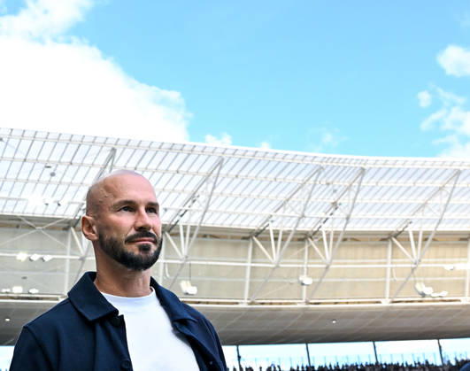 12.09.2026, SNP Arena, Sinsheim, GER, 1.FBL, TSG Hoffenheim vs VfB Stuttgart , Trainer Christian Ilzer (Hoffenheim) DFL regulations prohibit any use of photographs as image sequences and or quasi-video. (Photo by Hasan Bratic DeFodi Images) -