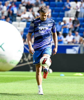 12.09.2026, SNP Arena, Sinsheim, GER, 1.FBL, TSG Hoffenheim vs VfB Stuttgart , Andrej Kramaric (Hoffenheim) DFL regulations prohibit any use of photographs as image sequences and or quasi-video. (Photo by Hasan Bratic DeFodi Images) -