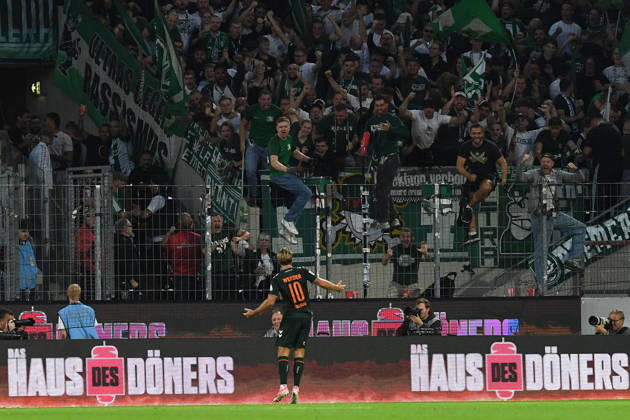 Niclas Fuellkrug (Werder Bremen) Torjubel, jubelt nach seinem Treffer zum 1:1 waehrend des Spiels der 1. Bundesliga zwischen 1. FC Koeln und SV Werder Bremen, RheinEnergieStadion am 12. September 2026 in Koeln, Deutschland. (Foto von Ralf Treese DeFodi Images) +++ Niclas Fuellkrug (Werder Bremen) celebrates after scoring his team™s first goal during the Bundesliga match between 1. FC Koeln and SV Werder Bremen at RheinEnergieStadion on September 12, 2026 in Cologne, Germany. (Photo by Ralf Treese DeFodi Images) DFB DFL REGULATIONS PROHIBIT ANY USE OF PHOTOGRAPHS AS IMAGE SEQUENCES AND OR QUASI-VIDEO. (Photo by Ralf Treese DeFodi Images) -
