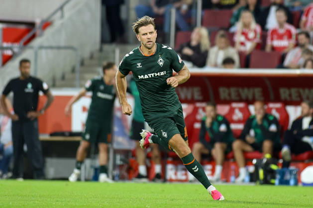 12.09.2026, GER, Fussball, Herren, Bundesliga , 1. Bundesliga, Saison 2026 2027, 1. FC Köln - SV Werder Bremen Niclas Füllkrug (SVW) in Aktion, Einzelaktion Copyright: xSvenxHanischx