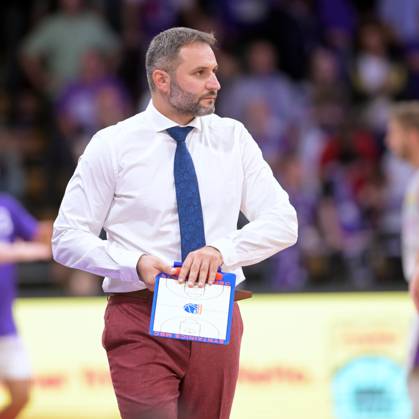 Vladimir Jovanovic (Syntainics MBC, Headcoach) , GER, BG Goettingen - Syntainics MBC, Basketball BBL Pokal, 1. Runde, Saison 2026-2027, 12.09.2026. GER, BG Goettingen - Syntainics MBC, Basketball BBL Pokal, 1. Runde, Saison 2026-2027, 12.09.2026 Goettingen Copyright: xEibner-Pressefotox xRolandxSippelx EP_RSL