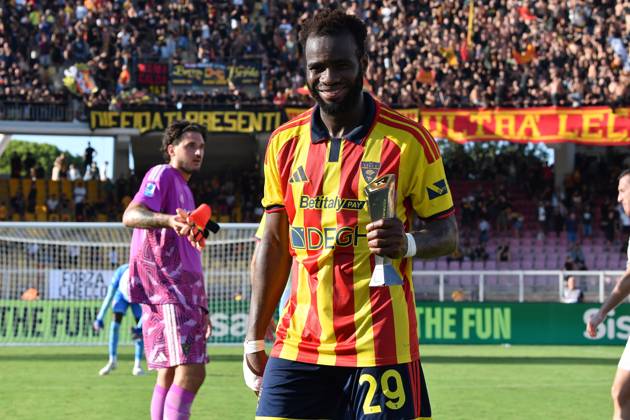 US Lecce s Central Midfielder Lassana Coulibaly (29 US Lecce) Panini Player of the match Serie A Enilive 2026 2027 during the Serie A Enilive matchday 4 match between US Lecce and AC Monza at the Stadio Via del Mare in Lecce, Italy, Sunday, September 13, 2026. (Credit Image: Giovanni Evangelista LaPresse) Copyright: xGiovannixEvangelista LaPressex