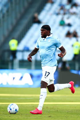 IPA88519133 - Nuno Tavares of Societa Sportiva Lazio is in action during the 2026–2027 Serie A match between S.S. Lazio and A.C. Milan at the Stadio Olimpico in Rome, Italy. Copyright: xMatteoxCassoni IPAxSportx xx IPA88519133