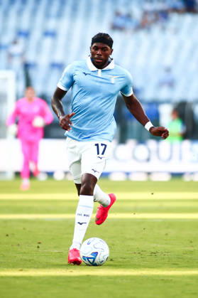 IPA88519149 - Nuno Tavares of Societa Sportiva Lazio is in action during the 2026 2027 Serie A match between S.S. Lazio and A.C. Milan at the Stadio Olimpico in Rome, Italy. Copyright: xMatteoxCassoni IPAxSportx xx IPA88519149