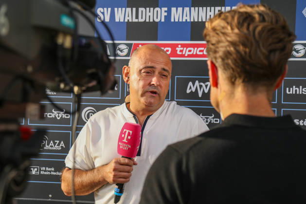 Rui Mota (Cheftrainer SV Waldhof Mannheim) Fussball: 3. Liga, 6. Spieltag, SV Waldhof Mannheim vs. Rot-Weiss Essen am 16.09.2026 in Mannheim (Carl-Benz-Stadion), Deutschland Mannheim Carl-Benz-Stadion Deutschland Copyright: xFranzxReindelx