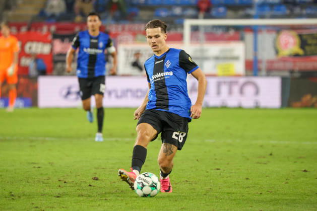 Diego Michel (SV Waldhof Mannheim, 28) Fussball: 3. Liga, 6. Spieltag, SV Waldhof Mannheim vs. Rot-Weiss Essen am 16.09.2026 in Mannheim (Carl-Benz-Stadion), Deutschland Mannheim Carl-Benz-Stadion Deutschland Copyright: xFranzxReindelx