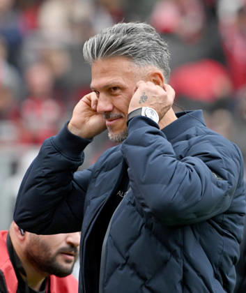 Trainer Martin Demichelis (RB Leipzig). Fussball 1. Bundesliga, 4.Spieltag, Bayer 04 Leverkusen - RB Leipzig, am 20.09.2026 in Leverkusen Deutschland. DFL regulations prohibit any use of photographs as image sequences and or quasi-video Ã‚Â