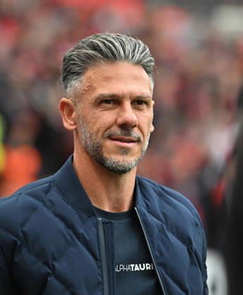 Trainer Martin Demichelis (RB Leipzig). Fussball 1. Bundesliga, 4.Spieltag, Bayer 04 Leverkusen - RB Leipzig, am 20.09.2026 in Leverkusen Deutschland. DFL regulations prohibit any use of photographs as image sequences and or quasi-video Ã‚Â
