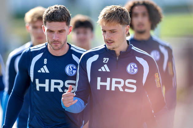 23.09.2026, Fussball, Training des FC Schalke 04. Finn Porath (FC Schalke 04) Gelsenkirchen Trainingsgelände FC Schalke 04 NRW Deutschland xRHR-FOTO YYx Copyright: RHR-FOTOx RHR-FOTO YY