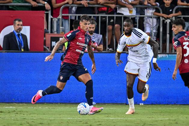 IPA88905200 - Daniel Maldini of Cagliari Calcio during the Cagliari Calcio vs. US Lecce Serie A soccer match in Cagliari, Italy, on September 7, 2026 Copyright: xLuigixCanu IPAxSportx xx IPA88905200
