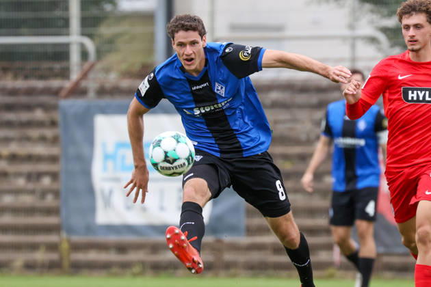 Maximilian Thalhammer (SV Waldhof Mannheim, 8) Fussball: Testspiel, SV Waldhof Mannheim vs. SV 07 Elversberg am 24.09.2026 in Mannheim (Seppl-Herberger-Stadion), Deutschland Mannheim Seppl-Herberger-Stadion Deutschland Copyright: xFranzxReindelx
