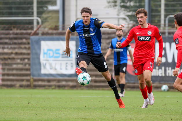 Maximilian Thalhammer (SV Waldhof Mannheim, 8) Fussball: Testspiel, SV Waldhof Mannheim vs. SV 07 Elversberg am 24.09.2026 in Mannheim (Seppl-Herberger-Stadion), Deutschland Mannheim Seppl-Herberger-Stadion Deutschland Copyright: xFranzxReindelx