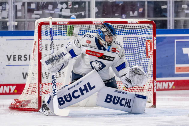 Jonas Stettmer (Torwart, ERC Ingolstadt, 01) GER, Straubing Tigers vs. ERC Ingolstadt, Eishockey, DEL, Saison 2026 2027, 3. Spieltag, 25.09.2026. Foto: HMB Media Heike Feiner Copyright: HMBxMedia HeikexFeiner