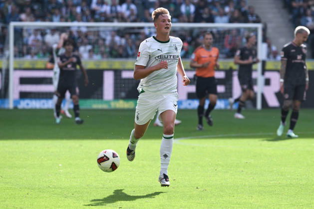 Jan Leszczynski (Borussia Moenchengladbach) 19.09.2026, Fussball 1. Bundesliga, Saison 2026 2027, 4. Spieltag, Borussia Mönchengladbach - 1. FSV Mainz 05 3:4 DFL regulations prohibit any use of photographs as image sequences and or quasi-video Moenchengladbach Ista-Borussia-Park Nordrhein Westfalen Deutschland