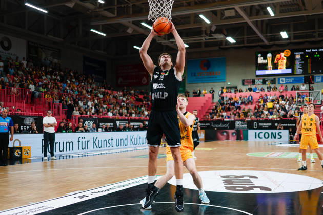 Lorenz Brenneke (MLP Academics Heidelberg, 19), GER, Tigers Tuebingen vs. MLP Academics Heidelberg, Basketball, ProA, 1. Spieltag, Spielzeit 2026 2027, 26.09.2026 GER, Tigers Tuebingen vs. MLP Academics Heidelberg, Basketball, ProA, 1. Spieltag, Spielzeit 2026 2027, 26.09.2026 Tigers Tuebingen Copyright: xEibner-Pressefoto KirstenxJaegerx