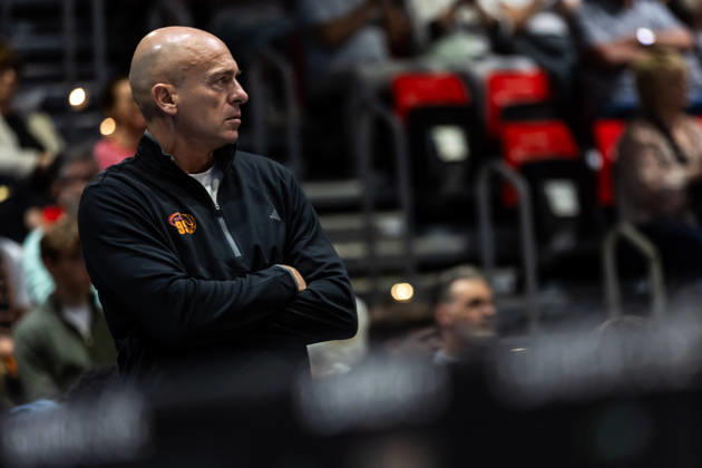 27.09.2026, GER, BBL, easyCredit Basketball Bundesliga, Chemnitz, Niners Chemnitz - Phoenix Hagen Rodrigo Pastore (Head Coach), Niners Chemnitz Chemnitz Messe Chemnitz Sachsen Deutschland