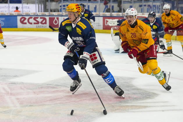 01 10 2026, Quinto, Gottardo Arena, NL: HC Ambrì-Piotta v SCL Tigers: Topscorer Roby Jarventie (Ambri) Quinto Gottardo Arena Ticino Switzerland Copyright: xJustPictures.ch JarixPestelaccix jp-en-JaPe-JP6_JAr_NL_HCAP_SCL_01Ott2026_000043