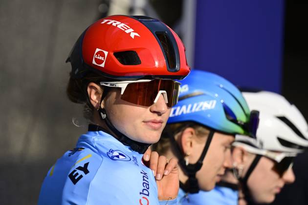 UEC 2026 Road European Championships Ljubljana 02 10 2026 SENCUR, SLOVENIA - OCTOBER 02 : Moors Fleur (BEL) during the Women U23 cycling road race at the 2026 UEC Road European Championships. An UCI Continental Championships cycling race of 88,4 km with start and finsih in Sencur on October 2, 2026 in Sencur, Slovenia, 02 10 2026 Sencur Slovenia Copyright: xJanxDexMeuleneirx