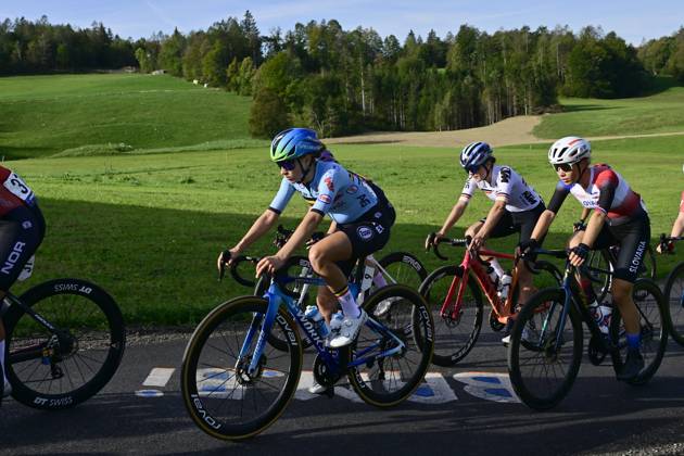 UEC 2026 Road European Championships Ljubljana 02 10 2026 SENCUR, SLOVENIA - OCTOBER 02 : Moerman Tess (BEL) during the Women U23 cycling road race at the 2026 UEC Road European Championships. An UCI Continental Championships cycling race of 88,4 km with start and finsih in Sencur on October 2, 2026 in Sencur, Slovenia, 02 10 2026 Sencur Slovenia Copyright: xJanxDexMeuleneirx