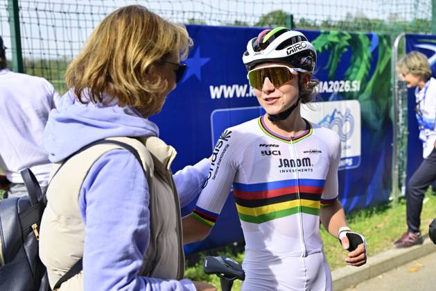 UEC 2026 Road European Championships Ljubljana 02 10 2026 SENCUR, SLOVENIA - OCTOBER 02 : Chladonova Viktoria (SVK) during the Women U23 cycling road race at the 2026 UEC Road European Championships. An UCI Continental Championships cycling race of 88,4 km with start and finsih in Sencur on October 2, 2026 in Sencur, Slovenia, 02 10 2026 Sencur Slovenia Copyright: xJanxDexMeuleneirx