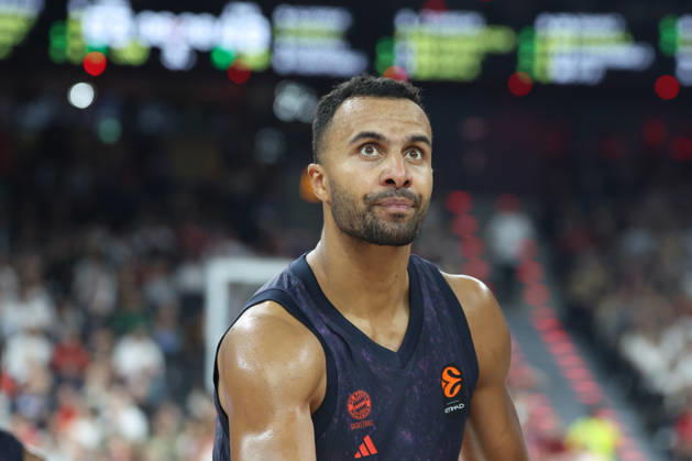 Johannes Thiemann (FC Bayern Basketball, 32), GER, FC Bayern Basketball vs. Partizan Mozzart Bet Belgrad, Basketball, Euroleague, 3. Spieltag, Saison 2026 2027, 02.10.2026, GER, FC Bayern Basketball vs. Partizan Mozzart Bet Belgrad, Basketball, Euroleague, 3. Spieltag, Saison 2026 2027, 02.10.2026 Muenchen Copyright: xEibner-Pressefoto JennixMaulx EP_JML