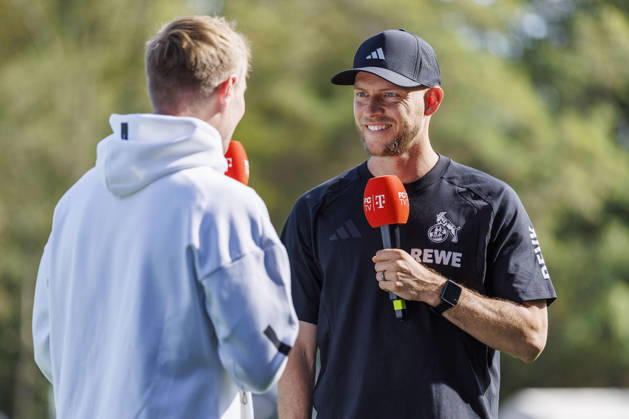KOELN, GERMANY - OCTOBER 3, 2026: René Wagner (Headcoach 1. FC Köln) before the game during the friendly match between FC Viktoria Köln vs. 1. FC Köln at the Sportpark Hoehenberg on October 3, 2026 in Koeln, Germany. DFL REGULATIONS PROHIBIT ANY USE OF PHOTOGRAPHS AS IMAGE SEQUENCES AND OR QUASI-VIDEO. Nordrhein-Westfalen Germany Copyright: xLeahxKohringx