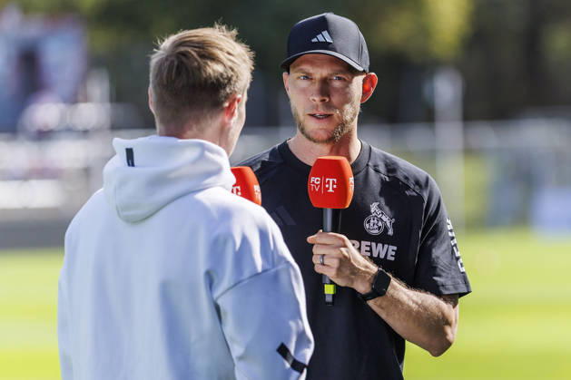 KOELN, GERMANY - OCTOBER 3, 2026: René Wagner (Headcoach 1. FC Köln) before the game during the friendly match between FC Viktoria Köln vs. 1. FC Köln at the Sportpark Hoehenberg on October 3, 2026 in Koeln, Germany. DFL REGULATIONS PROHIBIT ANY USE OF PHOTOGRAPHS AS IMAGE SEQUENCES AND OR QUASI-VIDEO. Nordrhein-Westfalen Germany Copyright: xLeahxKohringx
