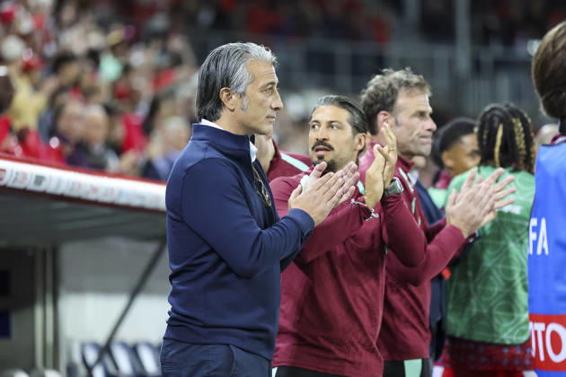 Murat Yakin (Schweiz, Trainer) vor Spielbeginn , Schweiz, UEFA , Nations League, Matchday 3, Schweiz vs. Slowenien, 03.10.2026, Luzern Swissporarena Schweiz Copyright: xGrantxHubbsx