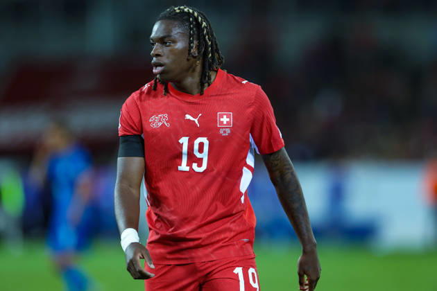 LUCERNE, SWITZERLAND - OCTOBER 03: Winsley Boteli (19 Switzerland) during the UEFA Nations League match between Switzerland and Slovenia at thermoplan arena on October 3, 2026 in Lucerne, Switzerland. Copyright: xUrsxOttigerx xSPPx Sportspressphoto_SPR245069