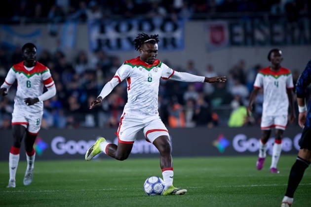 October 3, 2026, Buenos Aires, Buenos Aires, Argentina: Frank Kante of Burkina Faso seen during the match between Argentina and Burkina Faso at Monumental Stadium, in Buenos Aires, Argentina International Friendly, Länderspiel, Nationalmannschaft Match  - ZUMAt163 20261003_zsp_t163_007 Copyright: xRobertoxTuerox