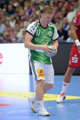 August Pedersen (TSV Hannover-Burgdorf 17) , GER, MT Melsungen - TSV Hannover-Burgdorf, Handball, 1. Bundesliga, 7. Spieltag, Saison 2026 2027, 03.10.2026, GER, MT Melsungen - Hannover-Burgdorf, Handball, 1. Bundesliga, 7. Spieltag, Saison 2026 2027, 03.10.2026 Kassel Copyright: xEibner-Pressefotox xRolandxSippelx EP_RSL