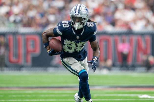 October 4, 2026: Dallas Cowboys wide receiver Ceedee Lamb (88) runs after making a catch during a game between the Dallas Cowboys and the Houston Texans in Houston, TX. .. CSM - ZUMAc04_ 20261004_zma_c04_146 Copyright: xTraskxSmithx