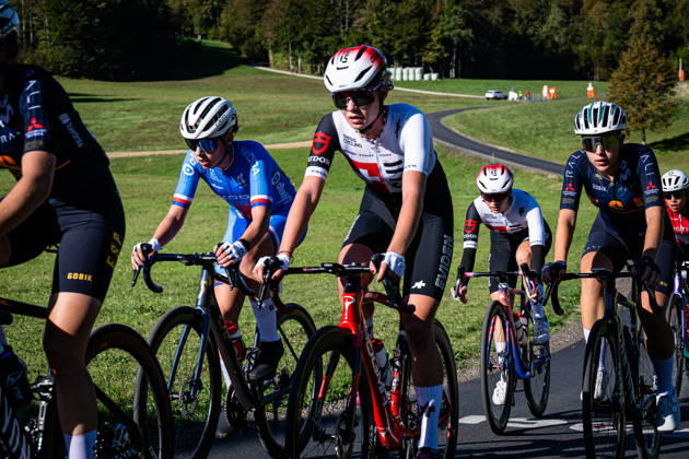 MARTHE Elia: UEC Road cycling, Rad, Radsport, Strasse European Championships - Ljubljana 2026 MARTHE Elia ( SUI ) Switzerland Querformat - quer - horizontal - Landscape - Event Veranstaltung: UEC Road Cycling European Championships 2026 Ljubljana - Category Kategorie: Cycling - Road Cycling European Championships - Road Race Junior Women U19 - Location Ort: Europe Slovenia - Sencur - Å enÄur - Discipline: Road Race ( RR ) - Distance: 66,3 km - Date Datum: 04.10.2026 Sunday Day 3 -
