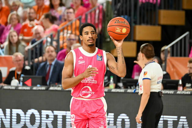 Armaan Franklin (RASTA Vechta, 04) RASTA Vechta vs. Basketball Loewen Braunschweig , easyCredit Basketball Bundesliga, 4. Spieltag, Saison 2026 2027, 05.10.2026, RASTA Vechta vs. Basketball Loewen Braunschweig , easyCredit Basketball Bundesliga, 4. Spieltag, Saison 2026 2027, 05.10.2026 Vechta Copyright: xEibner-Pressefoto RobertxGertzenx EP_RGN