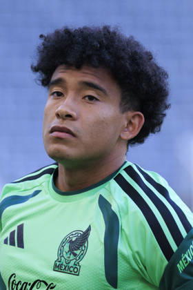 October 5, 2026, Los Angeles, California, USA: Isaias Violante 26 of Mexico during practice on Monday, October 5, 2026 at BMO Stadium in Los Angeles, California in preparation for an International Friendly, Länderspiel, Nationalmannschaft match against Chile on Tuesday October 6, 2026 at the Los Angeles Memorial Coliseum. ARIANA RUIZ PI Mexico press conference, PK, Pressekonferenz - ZUMAp124 20261005_zaa_p124_030 Copyright: xArianaxRuizx
