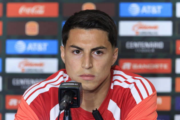October 5, 2026, Los Angeles, California, USA: Jonathan Villagra 27 of Chile during an interview on Monday, October 5, 2026 at BMO Stadium in Los Angeles, California in preparation for an International Friendly, Länderspiel, Nationalmannschaft match against Mexico on Tuesday October 6, 2026 at the Los Angeles Memorial Coliseum. ARIANA RUIZ PI Los Angeles USA - ZUMAp124 20261005_zaa_p124_024 Copyright: xArianaxRuizx