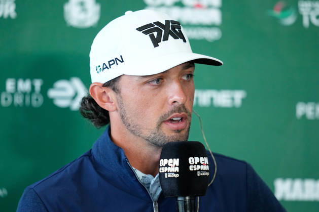 October 6, 2026, Madrid, Madrid, Spain: Marco Penge attends during the presentation of the Open de Espao±a 2026 presented by Madrid at the Real Club de Campo Villa de Madrid on October 06, 2026 in Madrid, Spain. Presentation Of The Open De Espao±A 2026 - ZUMAa181 20261006_zaa_a181_046 Copyright: xDennisxAgyemanx