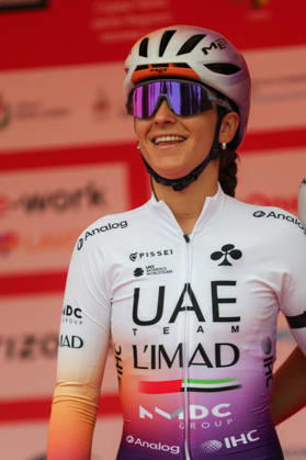IPA89363606 - Eleonora Gasparrini during the Tre Valli Varesine, a Road cycling, Rad, Radsport, Strasse race in Varese, Italy, on October 6, 2026 Copyright: xRobertaxCorradin IPAxSportx xx IPA89363606