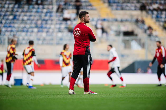 U21, U 21 EM-Qualifikation: Deutschland - Georgien, 06.10.2026 Shkodran Mustafi; Fußball, EM-Qualifikation U 21, 10. Spieltag: Deutschland vs. Georgien am 06.10.2026, Bielefeld DFB REGULATIONS PROHIBIT ANY USE OF PHOTOGRAPHS AS IMAGE SEQUENCES AND OR QUASI-VIDEO. Copyright: xBEAUTIFULxSPORTS Tonhäuserx