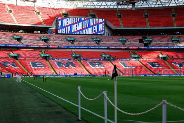 England v Czechia UEFA Nations League, Tuesday 6th October 2026: Wembley Stadium before the UEFA Nations League Group C Fixture between England and Czechia at Wembley Stadium, Wembley in London, England. (Photo by Alex Ferrelly Sports Press Photo) Copyright: xAlexxFerrelly SportsxPressxPhotox Sportspressphoto_SPR247084