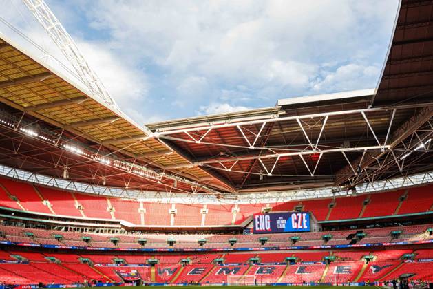 England v Czechia UEFA Nations League, Tuesday 6th October 2026: Wembley Stadium before the UEFA Nations League Group C Fixture between England and Czechia at Wembley Stadium, Wembley in London, England. (Photo by Alex Ferrelly Sports Press Photo) Copyright: xAlexxFerrelly SportsxPressxPhotox Sportspressphoto_SPR247090