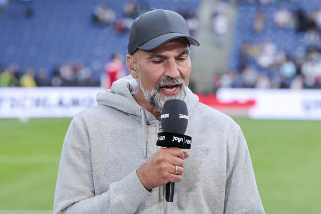 Experte Markus Babbel looks on during the UEFA Under21 EURO Qualifier, EM, Europameisterschaft between Germany U21, U 21 and Georgia U21 at Almstadion on October 6, 2026 in Bielefeld, Germany. (Photo by Marco Steinbrenner DeFodi Images) -