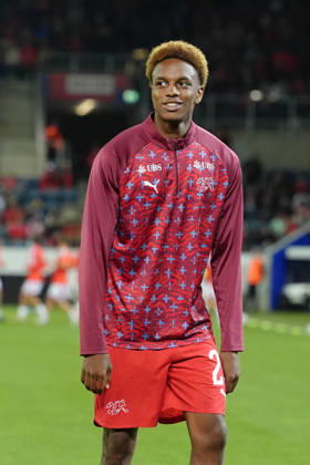 Luzern, Switzerland - October 06: Alvyn Antonio Sanches (23 SUI) before the UEFA Nations League match between Switzerland and North Macedonia at thermoplan arena on October 06, 2026 in Luzern, Switzerland. Copyright: xKjetilxWaberx xSPPx Sportspressphoto_SPR247129